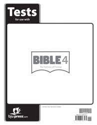BJU Bible Truths Pathways Of Promise (1st Edition) Test 4