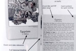 ANCIENT WORLD HISTORY CARD - Flashcard